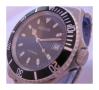 Epos Sportive Divers Watch, Black Dial With Stainless Steel Bracelet